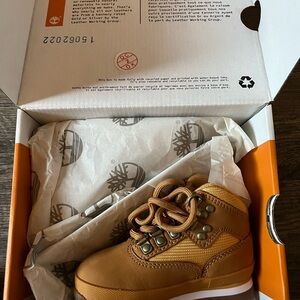 Timberland Kids Brown Lace-Up Boots